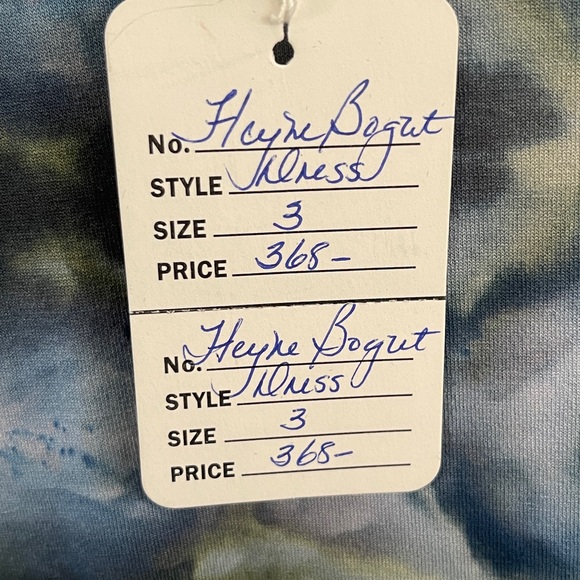 Handmade Hand Dyed Heyne Bogut sz 3 Dress - Picture 6 of 12